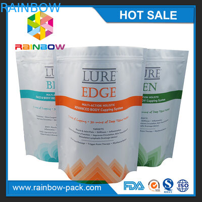 매트는 로고 인쇄를 위로 서 있습니다 밑바닥 삼각천을 가진 지플락 주머니를 주문을 받아서 만들었습니다