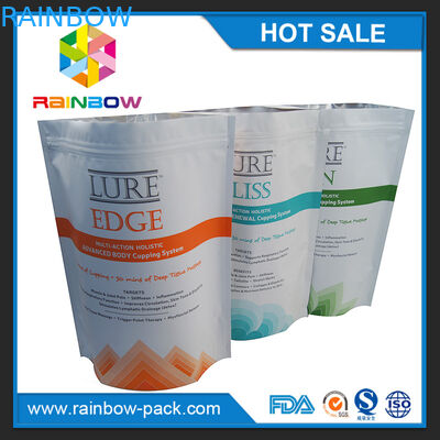 매트는 로고 인쇄를 위로 서 있습니다 밑바닥 삼각천을 가진 지플락 주머니를 주문을 받아서 만들었습니다