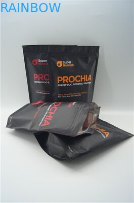 음식 급료는 동요 분말 포장을 위한 지퍼를 가진 주머니를 위로 서 있습니다