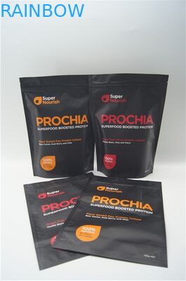 매트는 알루미늄 유장 단백질 분말 부대/알루미늄 호일을 위로 서 있습니다 지퍼 주머니를 인쇄했습니다