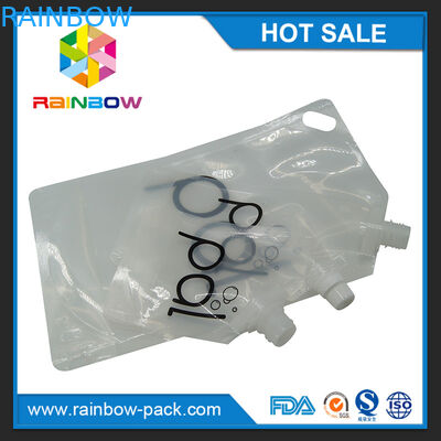 4oz/8oz/투명한 16oz는 BPA 자유로운 주둥이를 가진 포도주 주머니를 위로 서 있습니다