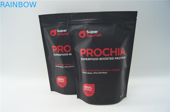 창/지퍼를 가진 600g 1kg OEM 지퍼 식품 포장 부대 브라운 Kraft 종이 봉지