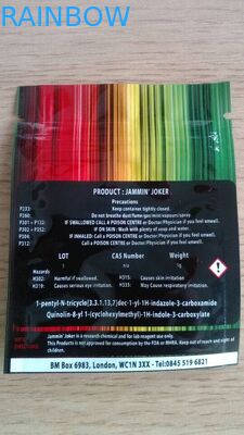 1g Jammin 농담하는 사람을 위한 다채로운 인쇄 지플락 초본 향 포장 부대