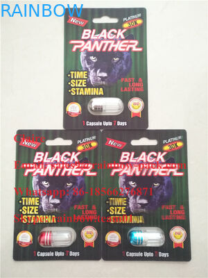 성적인 캡슐 물집 3D 서류상 카드/남성 성적인 성과 증진 성 알약 포장