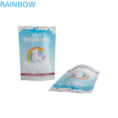 지플락 백색 파랑을 포장하는 박판으로 만들어진 플라스틱 Alumimum 포일 주머니는 시니 경기를 합니다