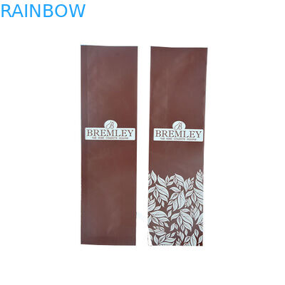 친절한 편평한 바닥 음식 급료 Eco는 주머니 커피 포장 기체 제거 벨브를 위로 서 있습니다