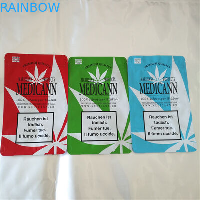 Cbd Thc 연한 캔디는 열 Sealable 비닐 봉투, 고무 같은 Cbd를 위한 알루미늄 호일 향낭을 씨를 뿌립니다