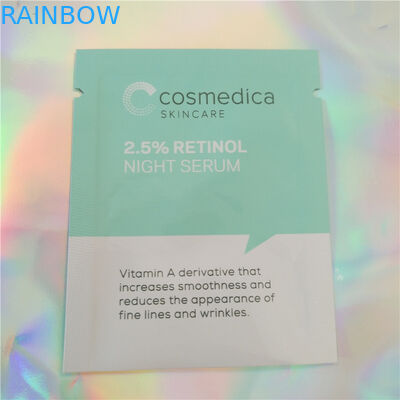 플라스틱 알루미늄 호일 주머니 포장 표본 향낭 화장품, 3 옆 바다표범 어업 화장용 표본 향낭