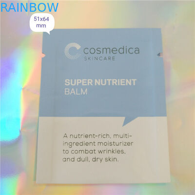 플라스틱 알루미늄 호일 주머니 포장 표본 향낭 화장품, 3 옆 바다표범 어업 화장용 표본 향낭