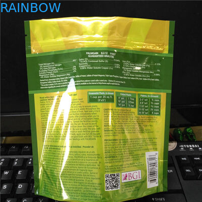 포장하는 광택 있는 다채로운 플라스틱 주머니, 칩을 위한 간식 포장 부대