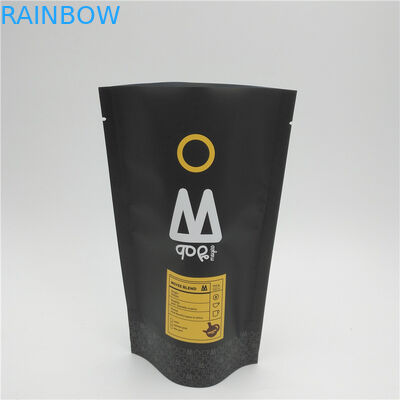 생물 분해성 이디오피아 커피 콩 포장 부대 500 그램 지퍼를 가진 16 Oz