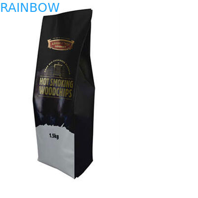 음식 급료 500g 벨브와 주석 동점을 가진 재사용할 수 있는 알루미늄 호일 측 삼각천 1회분의 커피 봉지