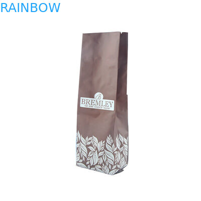 2017 도매 열 - 물개 벨브와 주석 동점을 가진 500g에 의하여 불에 구워지는 지상 커피 포장 부대