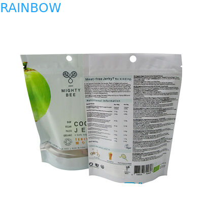 관례는 사탕을 위한 포일에 의하여 Mylar 박판으로 만들어진 지플락 부대를 포장하는 플라스틱 주머니를 인쇄했습니다