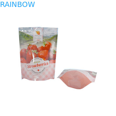 주문을 받아서 만드는 주머니 지퍼 부대 음식 급료 플라스틱 견과 식사 부대를 위로 서 있으십시오