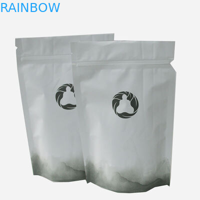 옆 삼각천 Resealable 플라스틱 1회분의 커피 봉지 알루미늄 호일 커피 콩 포장