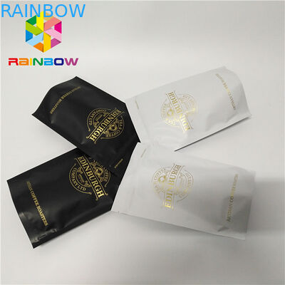 플라스틱 지퍼 바닥 삼각천 부대 500g는 resealable 커피 ziplock 주머니를 위로 서 있습니다