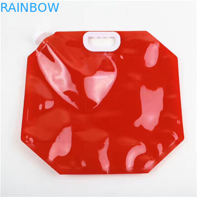 옥외 운동은 자유롭게 물 주둥이 주머니를 접히는 2L 3L 5L 10L BPA를 포장하는 주머니를 내뿜습니다