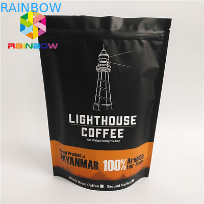 Resealable 지플락은 음식, 주문 크기를 위한 커피 주머니 부대를 위로 서 있습니다