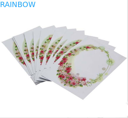 관례는 3개의 가면을 위한 측에 의하여 밀봉된 백색 색깔 표본 플레스틱 포장 부대를 인쇄했습니다