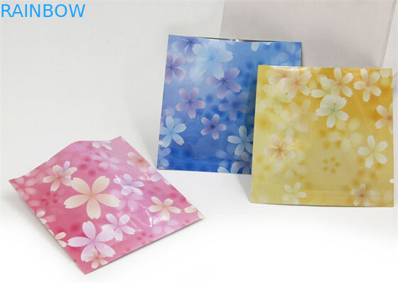 가면을 위해 포장하는 주문을 받아서 만들어진 3개의 측에 의하여 밀봉되는 분홍색 색깔 화장용 부대