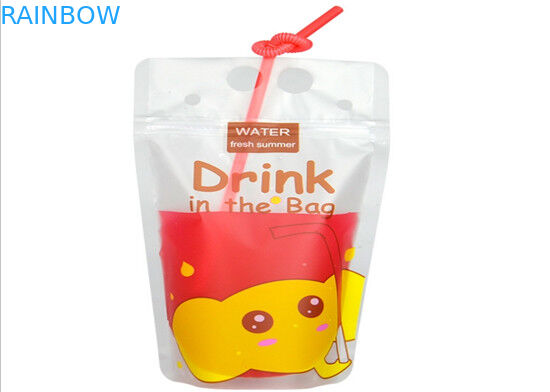 100ml/투명한 200ml는 지퍼를 가진 주머니 풀 컬러 인쇄를 위로 서 있습니다