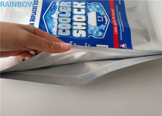 슈퍼마켓 바다 음식은 처분할 수 있는 알루미늄 호일 격리한 더 차가운 부대/얼음 주머니 열매를 맺습니다