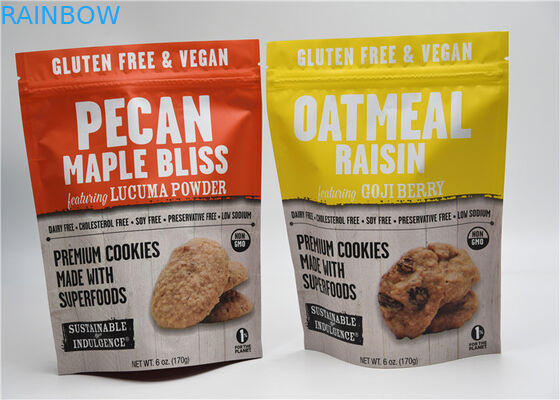 식사 부대 포장을 위로 서 있으십시오