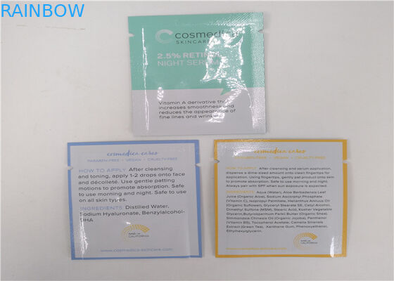 광택 있는 효력 화장용 포장 부대