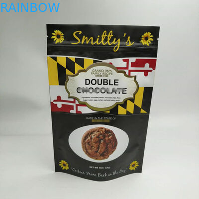 주문을 받아서 만들어진 크기 식사 부대 포장