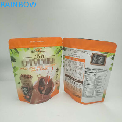 음식 급료는 과자에 의하여 주문을 받아서 만들어진 크기를 위한 지퍼 주머니 Gravnre 인쇄를 위로 서 있습니다