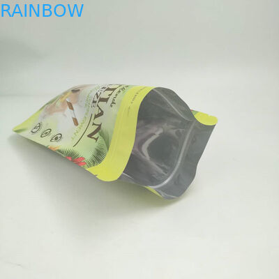 음식 급료는 과자에 의하여 주문을 받아서 만들어진 크기를 위한 지퍼 주머니 Gravnre 인쇄를 위로 서 있습니다