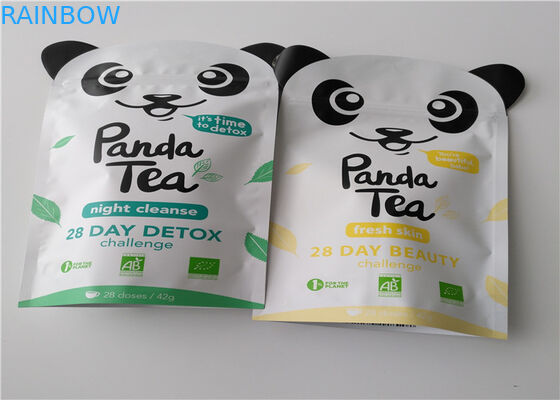 주문을 받아서 만들어진 티백 포장