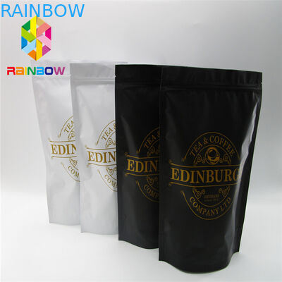 포장하는 박판으로 만들어진 알루미늄 호일 플라스틱 주머니, 열 - 벨브를 가진 부대를 위로 서 있으십시오 밀봉된