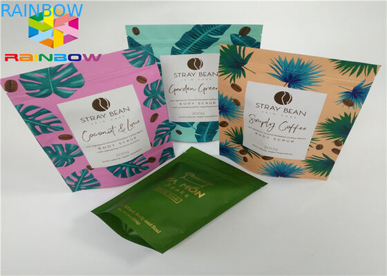 유장 단백질 분말 부대 패킹/Pags를 포장하는 순수한 알루미늄 호일 유장 단백질 분말은/지플락 부대를 위로 서 있습니다