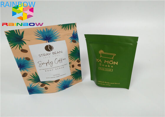 유장 단백질 분말 부대 패킹/Pags를 포장하는 순수한 알루미늄 호일 유장 단백질 분말은/지플락 부대를 위로 서 있습니다