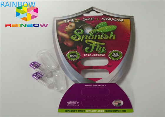 3D 효력 미친 코뿔소 69 코뿔소 7 캡슐 성 알약은 남성 증진 알약 포장 상자 및 물집 3d 카드/상자를 카드에 적습니다