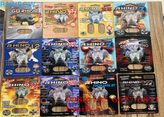 약제 산업을 위해 뜨거운 각인을 포장하는 빨간 Goldreallas 물집 팩