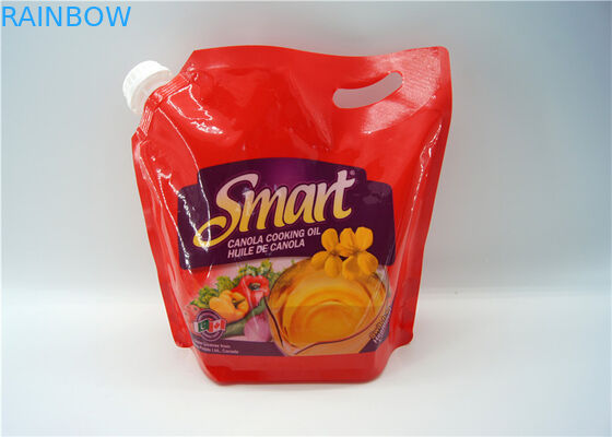 음료/에너지 음료 포장을 위한 투명한 액체 주둥이 부대