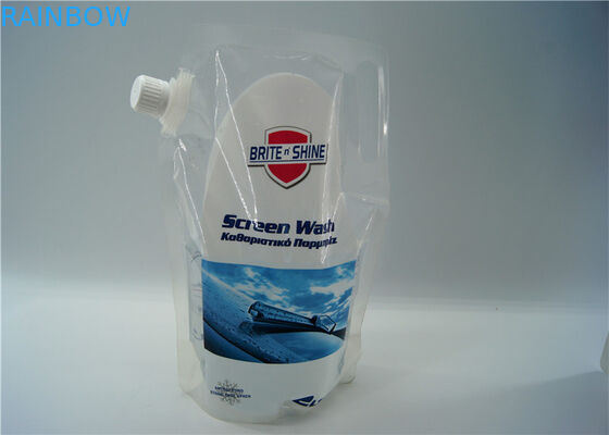 음료/에너지 음료 포장을 위한 투명한 액체 주둥이 부대