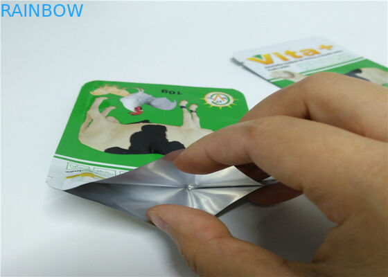 냉동 건조된 애완 동물 먹이 주머니