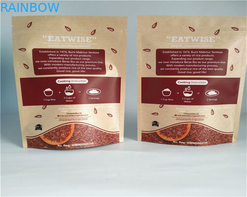 정면 공간은 분말/사탕/커피를 위한 종이 봉지를 주문을 받아서 만들었습니다