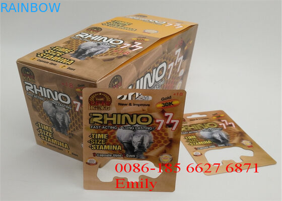 의약 알약을 위한 주문을 받아서 만들어진 크기를 포장하는 UV 인쇄 플라스틱 물집