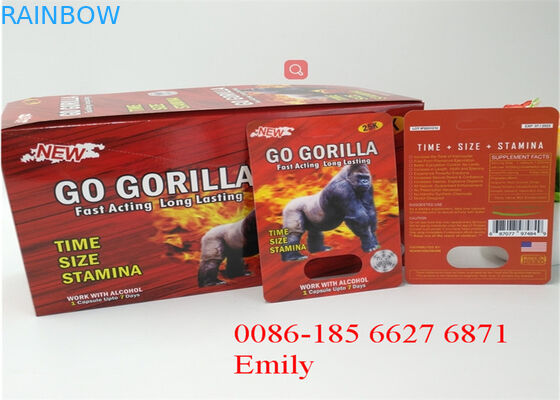 의약 알약을 위한 주문을 받아서 만들어진 크기를 포장하는 UV 인쇄 플라스틱 물집