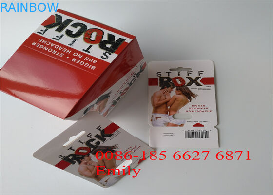 모든 성격 FX9000 남근 힘 캡슐을 위해 포장하는 서류상 물자 물집 카드