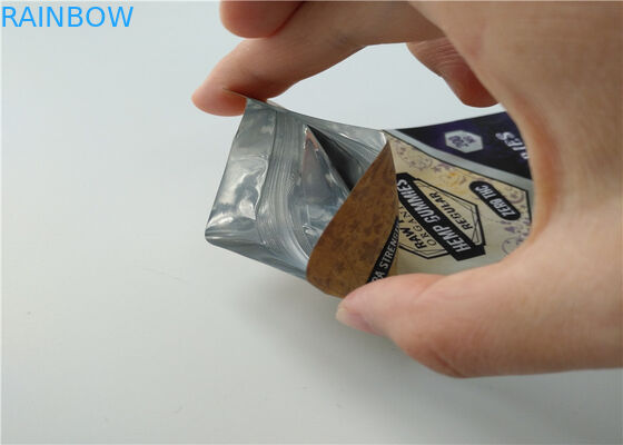 박판으로 만들어지는 알루미늄 층으로 인쇄되는 주문 로고를 포장하는 소형 초본 향