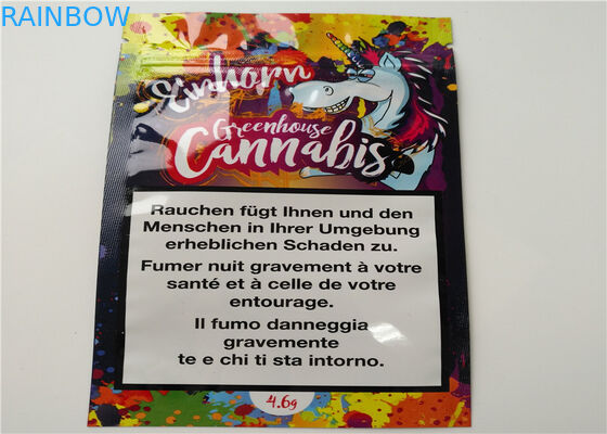 박판으로 만들어지는 알루미늄 층으로 인쇄되는 주문 로고를 포장하는 소형 초본 향