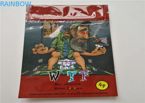 박판으로 만들어지는 알루미늄 층으로 인쇄되는 주문 로고를 포장하는 소형 초본 향