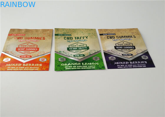 박판으로 만들어지는 알루미늄 층으로 인쇄되는 주문 로고를 포장하는 소형 초본 향