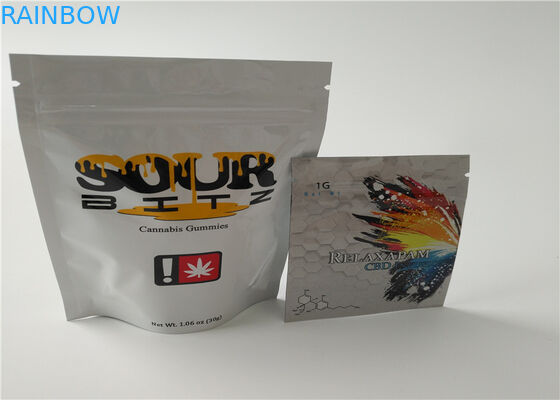 Buttom 마감 초본 향 완벽한 지퍼 물개를 가진 포장 사진 요판 인쇄